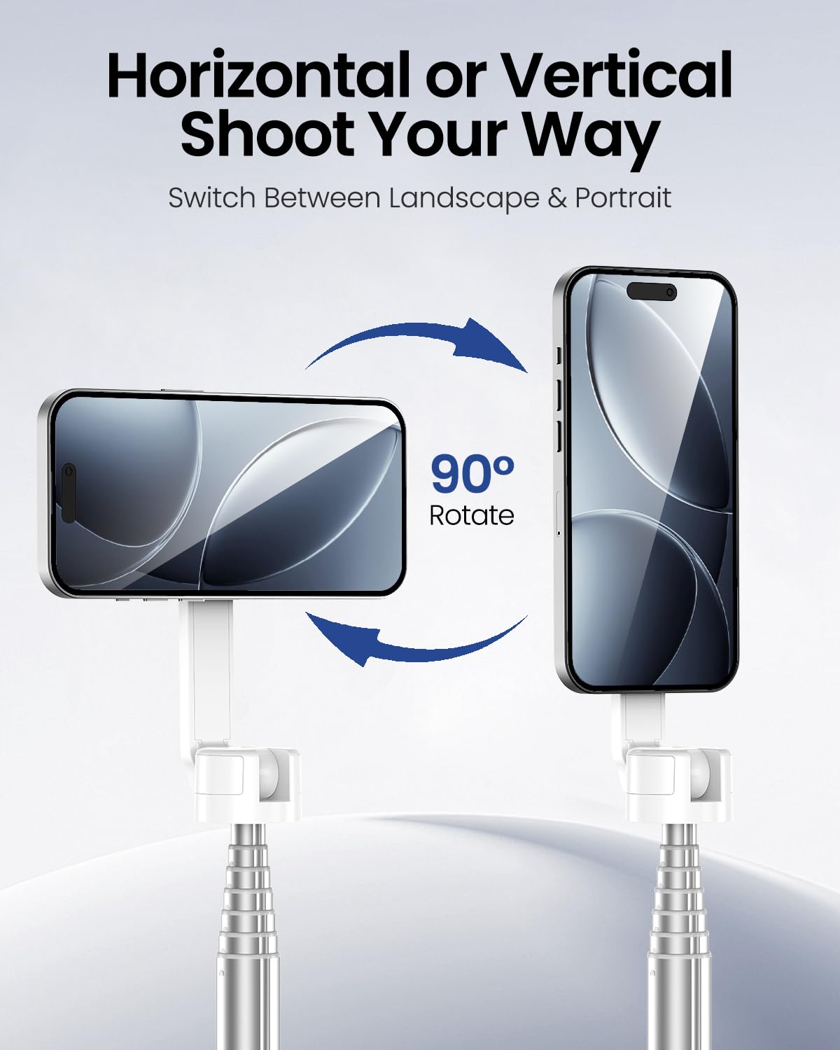 UBeesize 70 Auto Open MagSafe Selfie Stick Phone Tripod for - UBeesize Official Imagery - 6