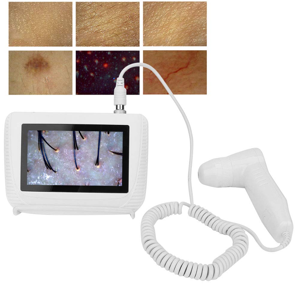 Skin Hair Analyser 5 in 50X 200xLens LCD Digital Microscope - FOKH Official Imagery - 8