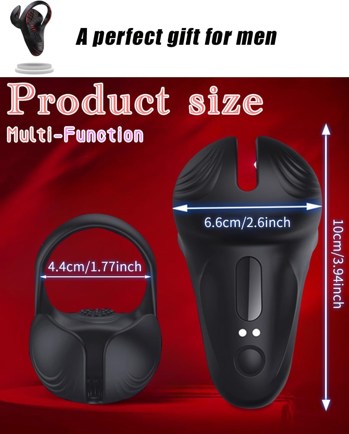 Luckyrao Apex Drive Pro for Men, Rechargeable IPX7 Waterproof Mansculpt Newman P - Luckyrao Official Product View 3
