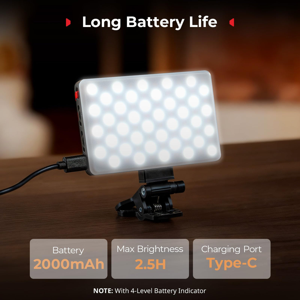SmallRig M3 Magnetic Selfie Phone Light with Clip Portable - SMALLRIG Official Imagery - 7