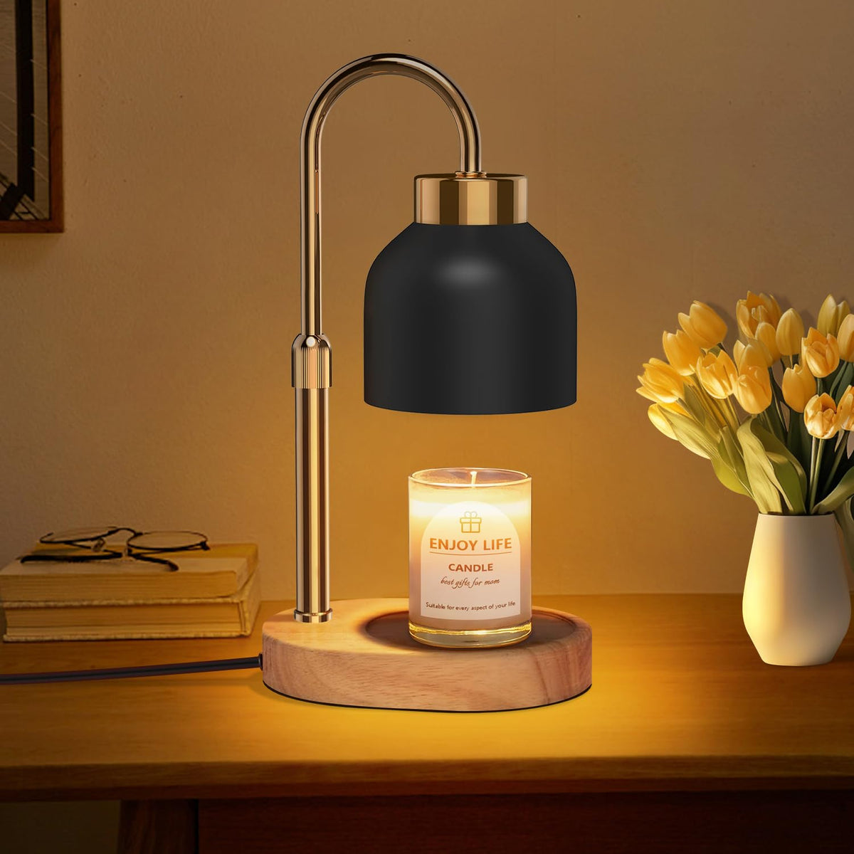 seenlast Candle Warmer Lamp with Dimmer Adjustable Height 2 - seenlast Official Imagery - 1
