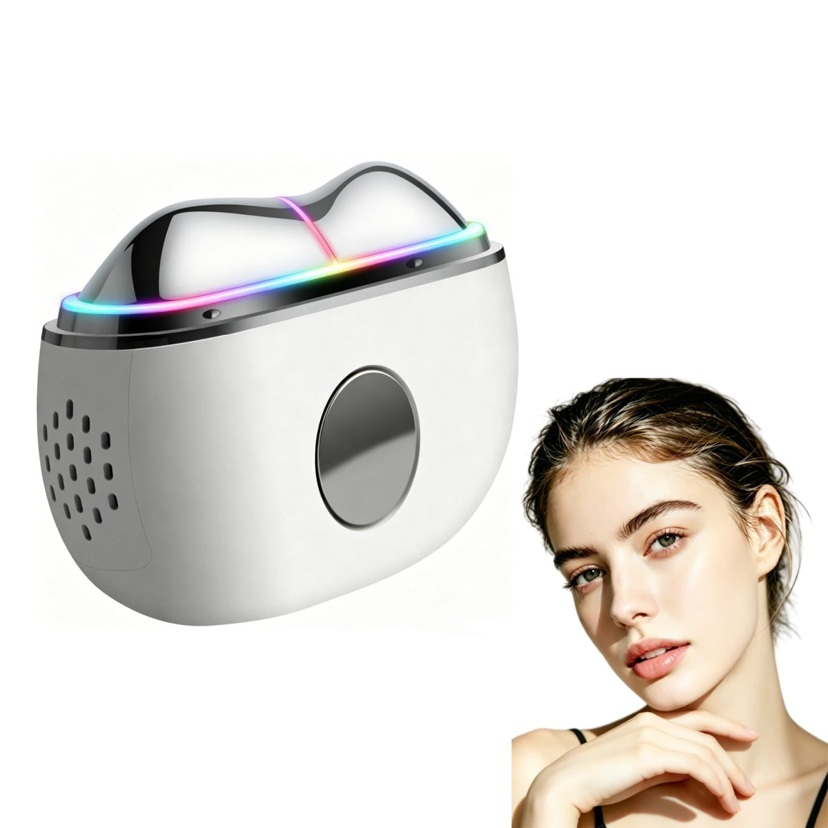 Electric Gua Sha Face Massager 7 in 1 Red Light Therapy - Maliansun Official Imagery - 1