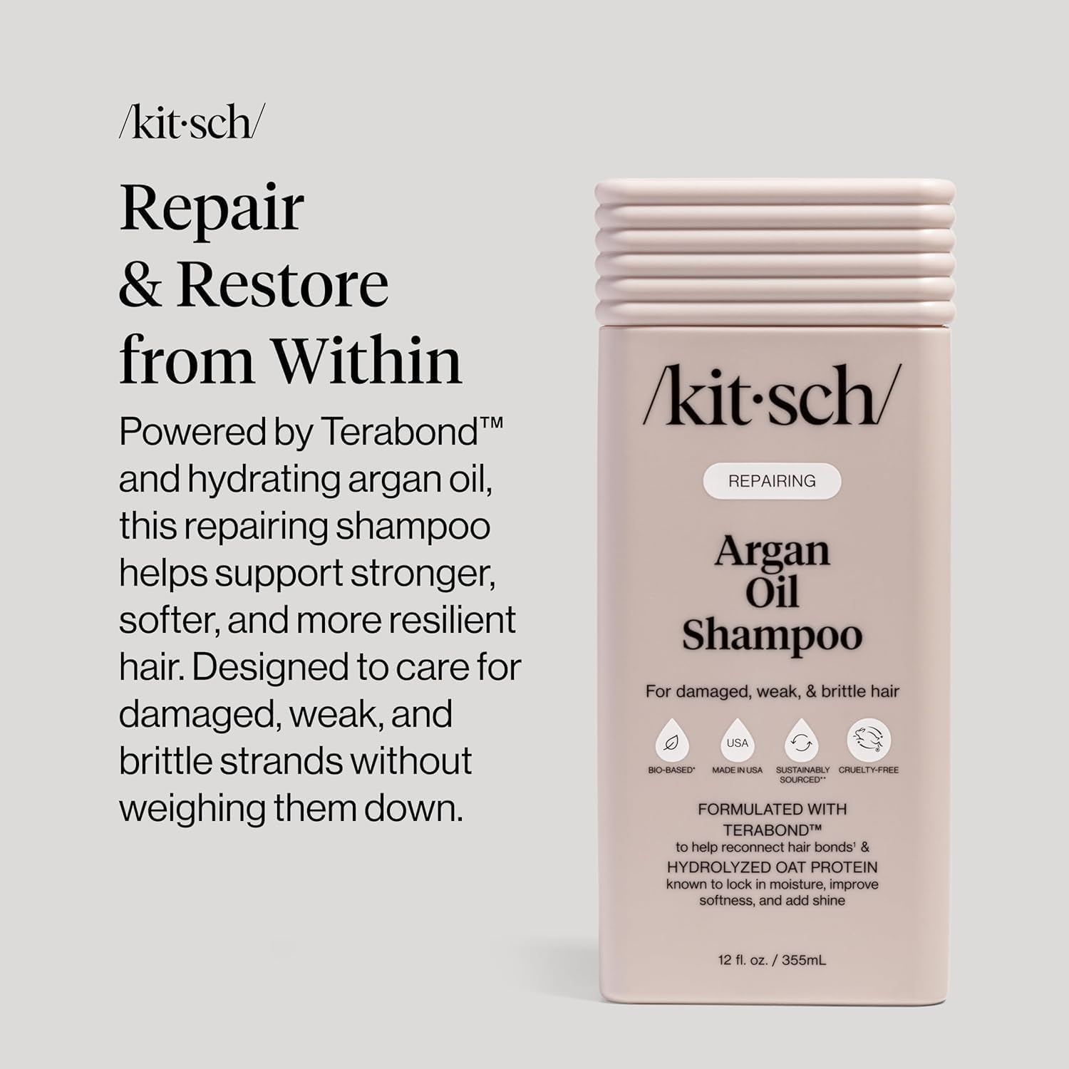 Elefair Tech Kitsch Argan Oil Shampoo for Hair Growth – Hydrating Hair Care – 12 - Elefair Tech Official Product View 7