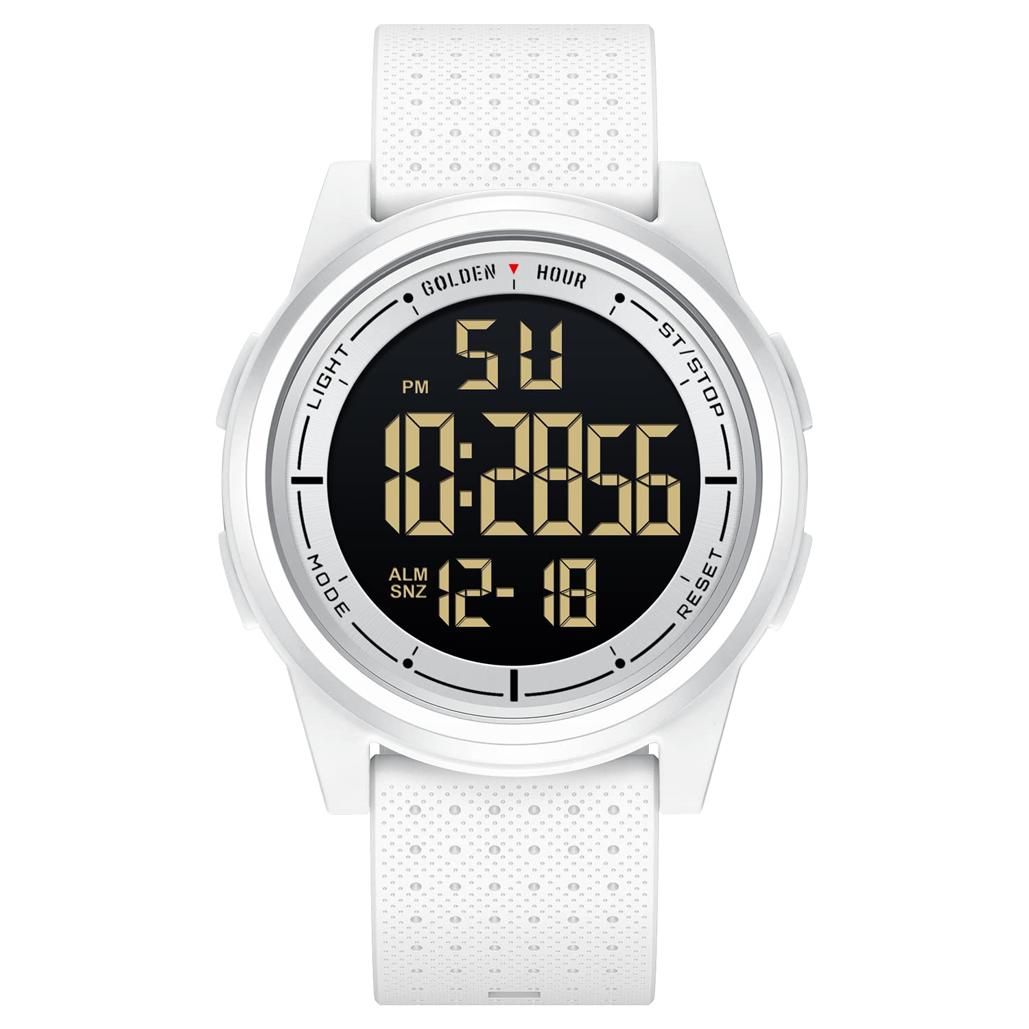 GOLDEN HOUR Ultra-Thin Minimalist Sports Waterproof Digital - Product Imagery