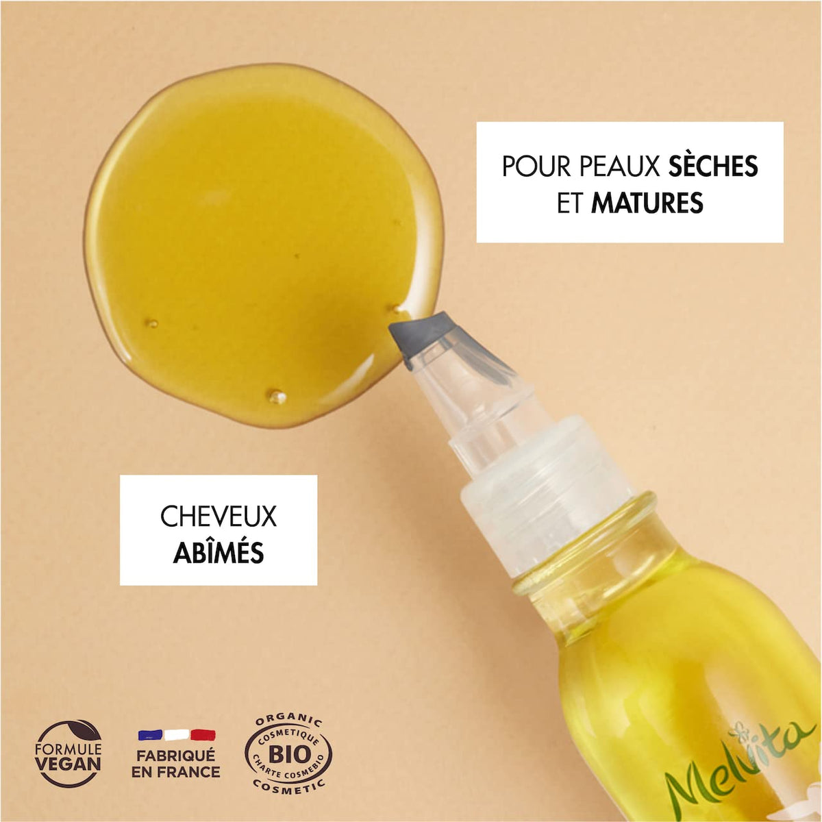 Melvita Argan Oil 1 7 fl oz Bottle - Melvita Official Imagery - 3