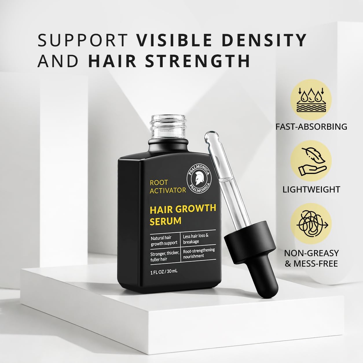 Psalmonica Hair Growth Serum - Root Activator Scalp Treatment for Hai - Psalmonica Official Product View 6