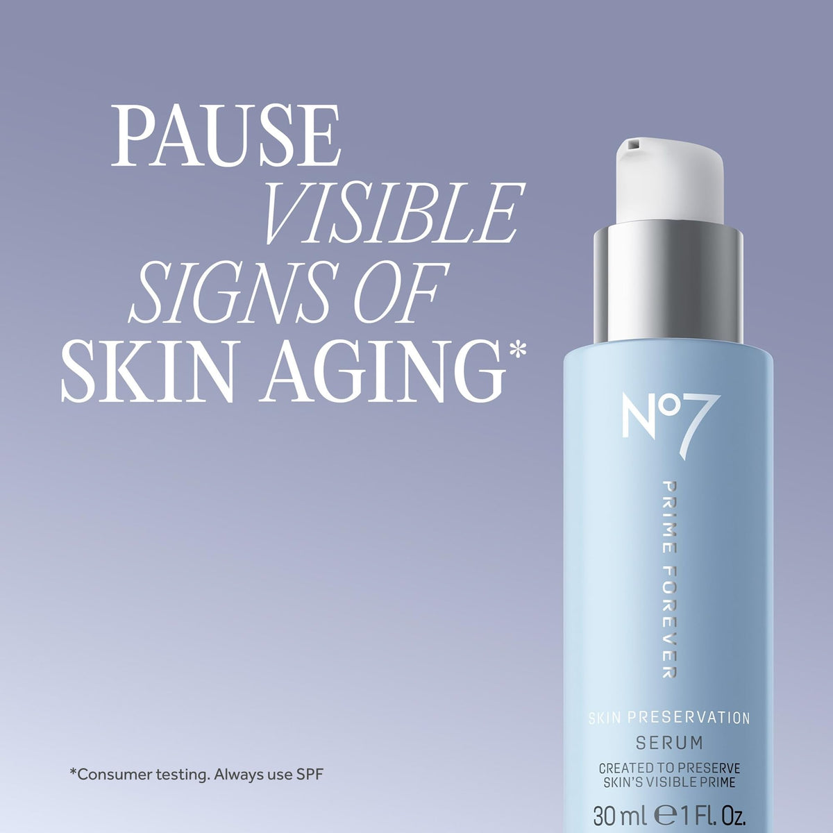 No7 Prime Forever Skin Preservation Face Serum Hyaluronic - No7 Official Imagery - 4