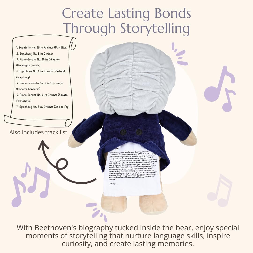 Ludwig Van Beethoven Virtuoso Bear Plays 40 Mins of - Vosego Official Imagery - 4