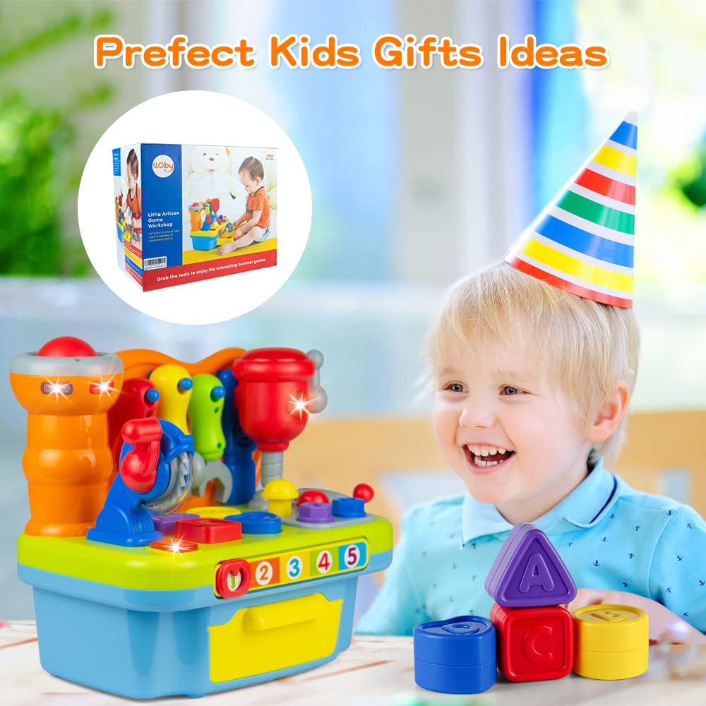 Woby Multifunctional Musical Learning Tool Workbench Toy Set - Woby Official Imagery - 8