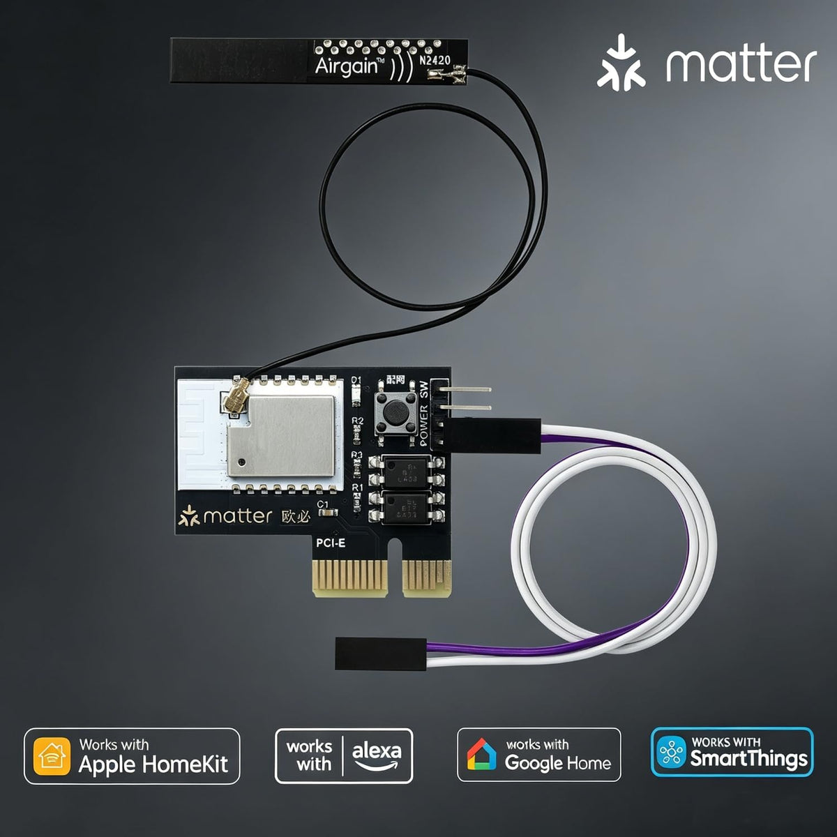 Matter Over WiFi Remote PC Power Switch Desktop PC Wireless - Voljupel Official Imagery - 3