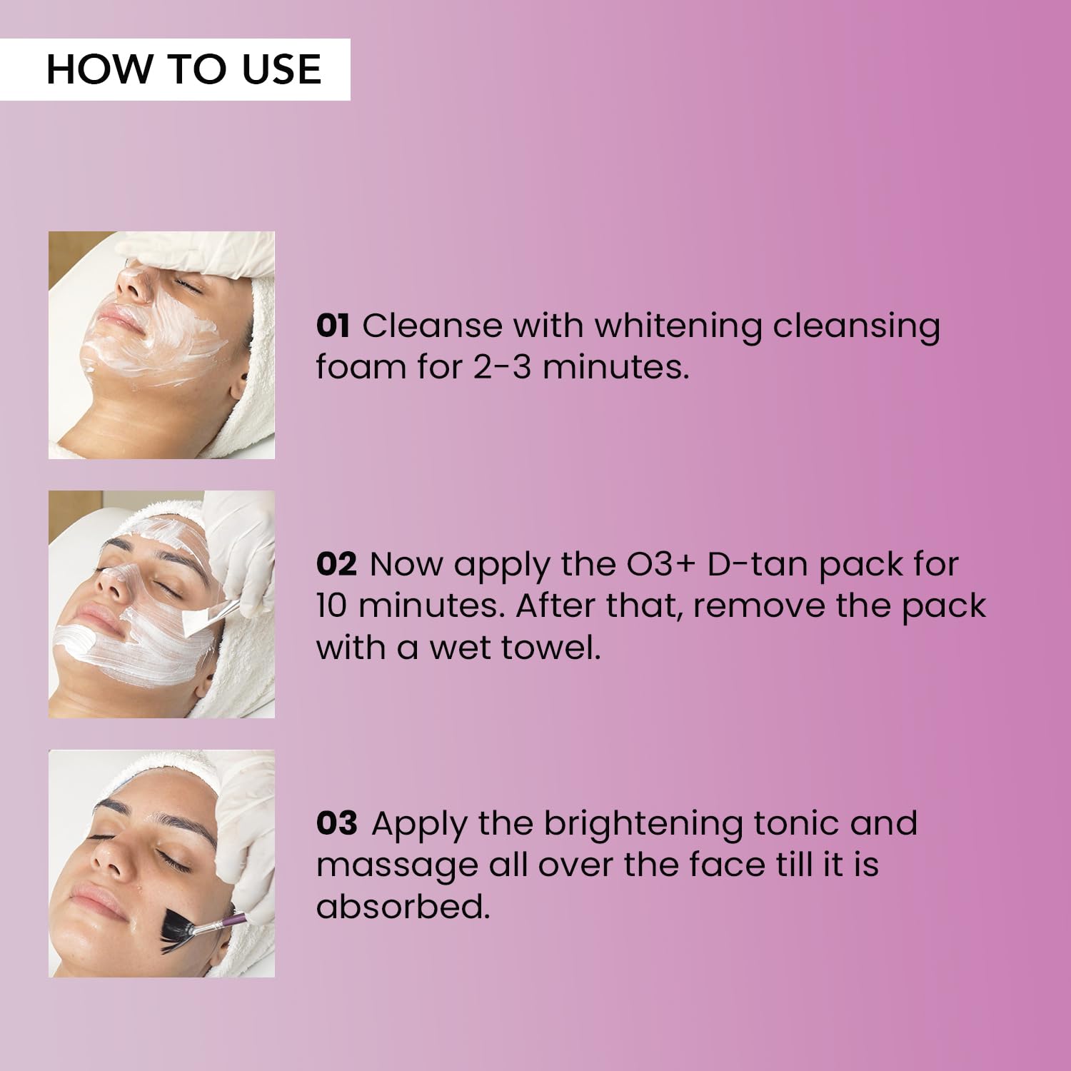 O3+ Bridal Facial Kit for Radiant & Glowing Skin - Suitable for All Skin Types (120g, Single Use) - O3+ Official Product View 5