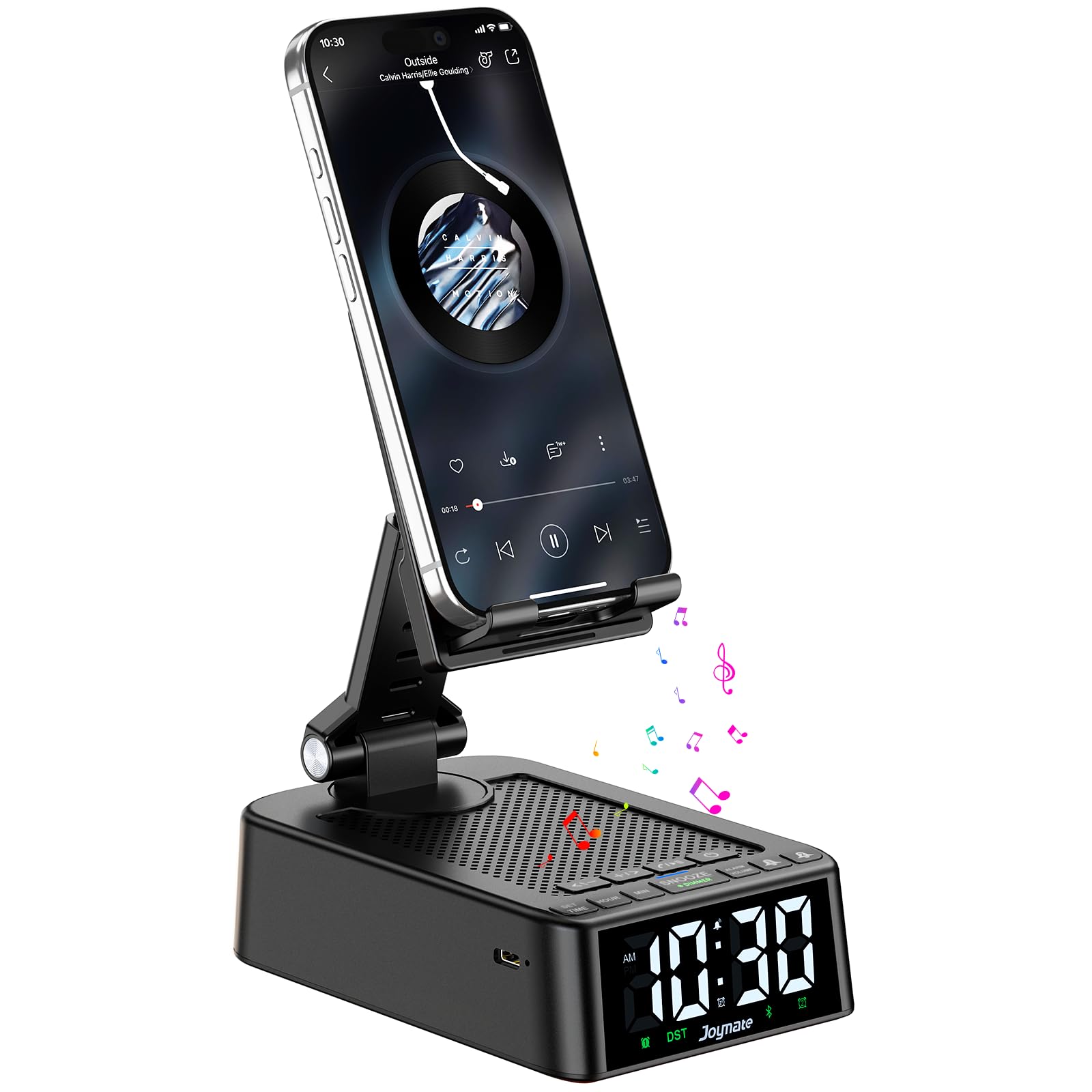 Joymate Gifts for Men Women, Phone Stand with Bluetooth Speaker 360° R - View 1
