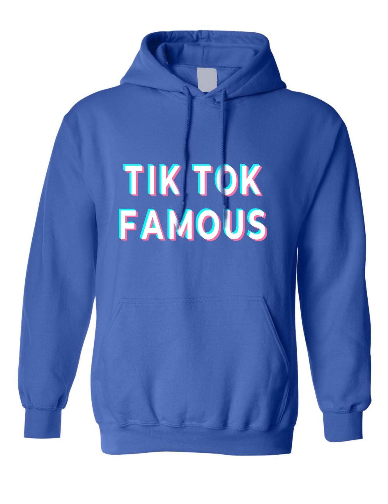 ALLNTRENDS Adult Hoodie TIK Tok Famous Hooded Sweatshirt Cute Graphic - View 8