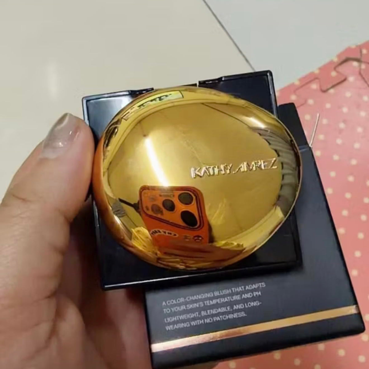 GOLDEN HYA Tinted Blush Color Adapting Cream Blush for - Premium Selection Official Imagery - 7