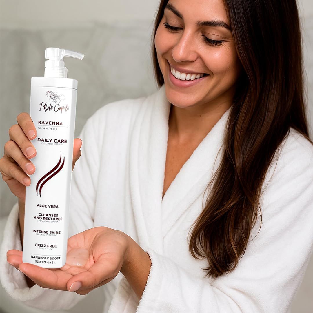 I Belli Capelli Ravenna Daily Care Shampoo and Conditioner - I Belli Capelli Official Imagery - 7