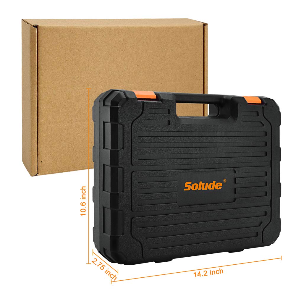 Tool Set 48 Piece Home Tool Kit for Men Women Homeowner - SOLUDE Official Imagery - 3