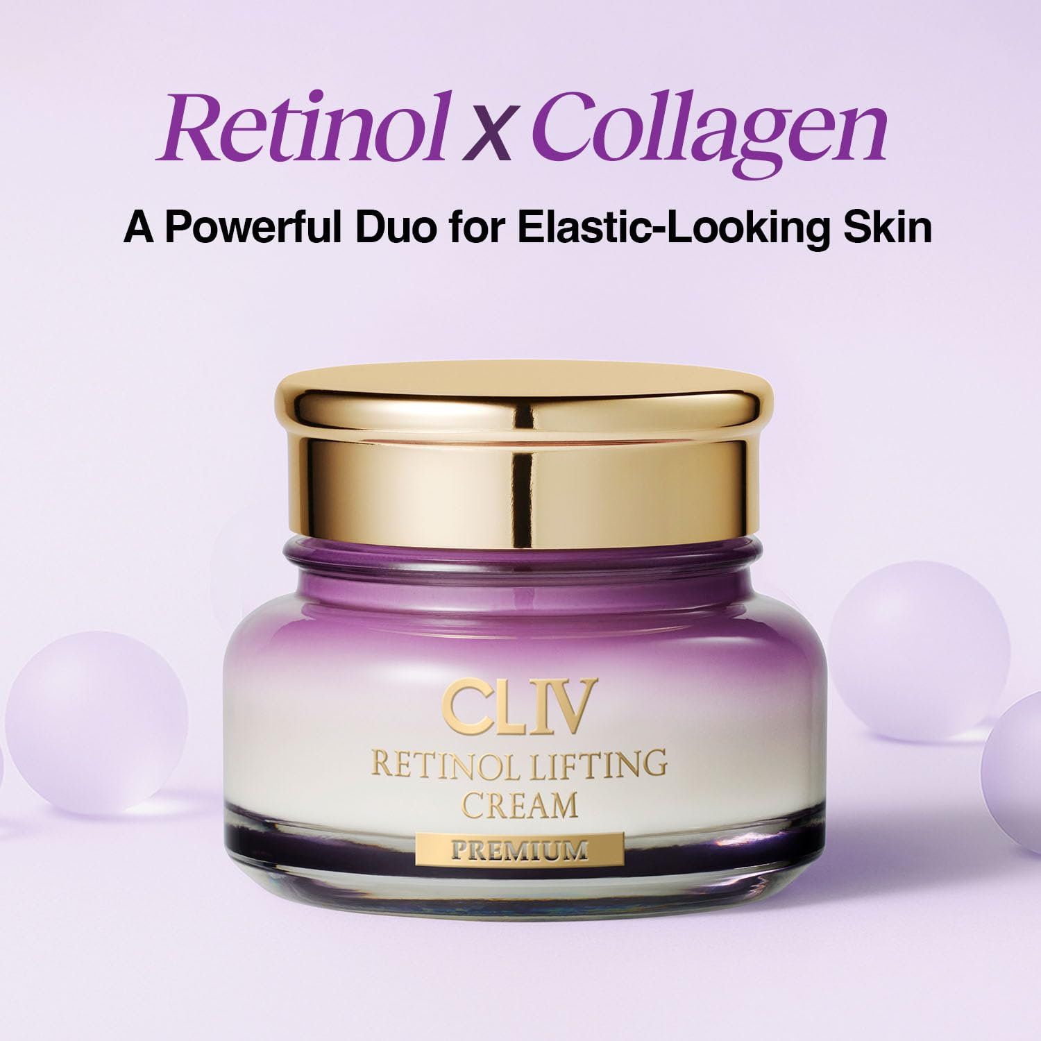 Retinol Lifting Cream – Korean Skincare Firming Moisturizer with - CLIV