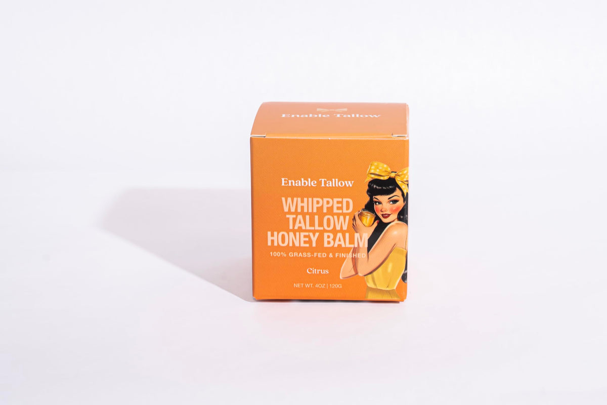 Face Body Cream Whipped Beef Tallow Manuka Honey Balm for - Enable Tallow Official Imagery - 8