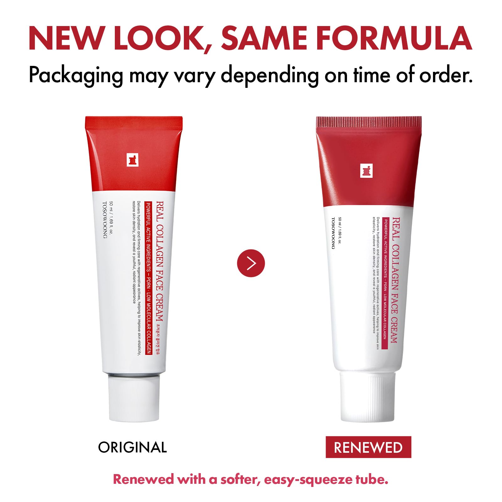 TOSOWOONG Real Collagen Face Cream for Firming Lifting Fine - TOSOWOONG Official Imagery - 3