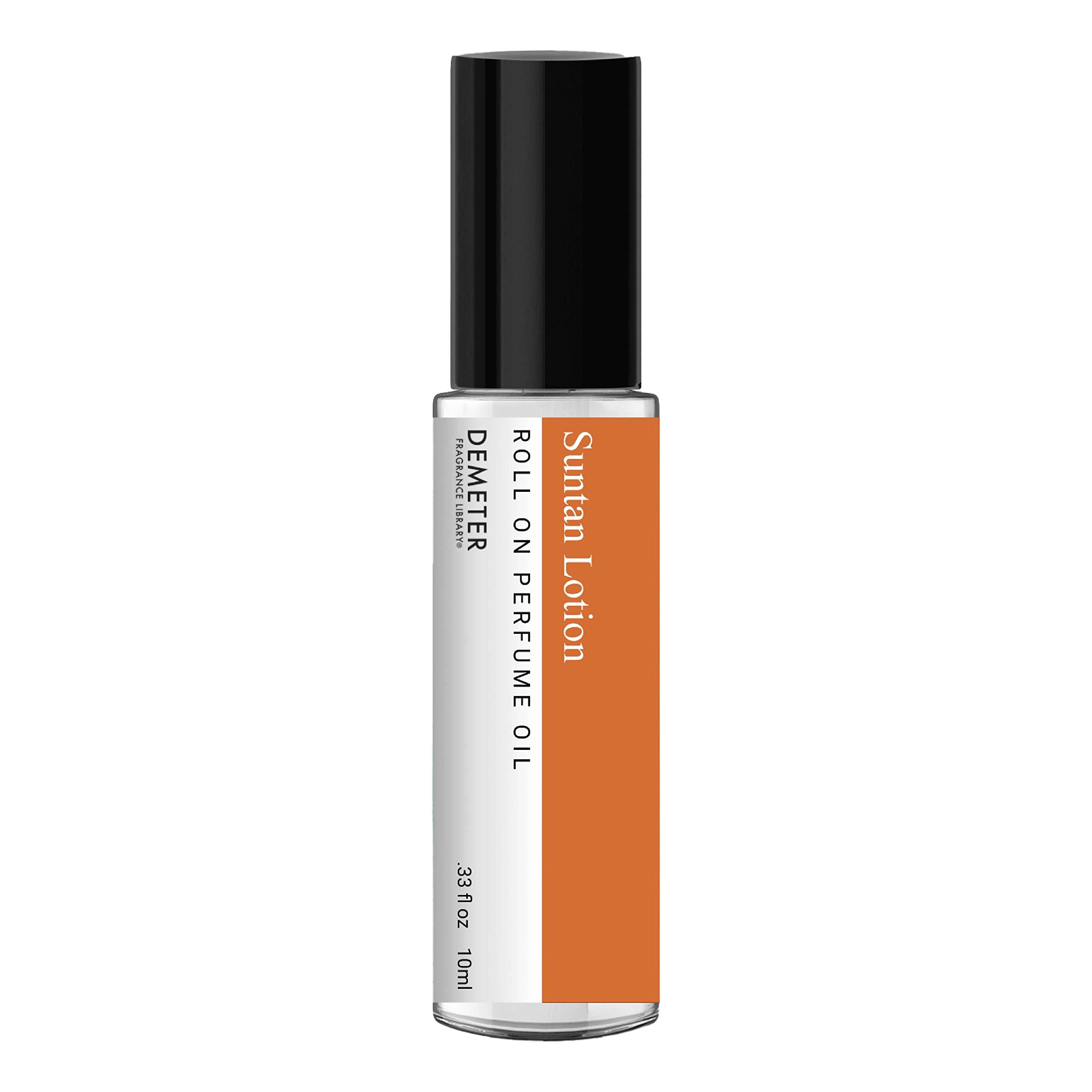 DEMETER Suntan Lotion Perfume Oil Roll on, .33 Oz, Long-Lasting - Product Imagery