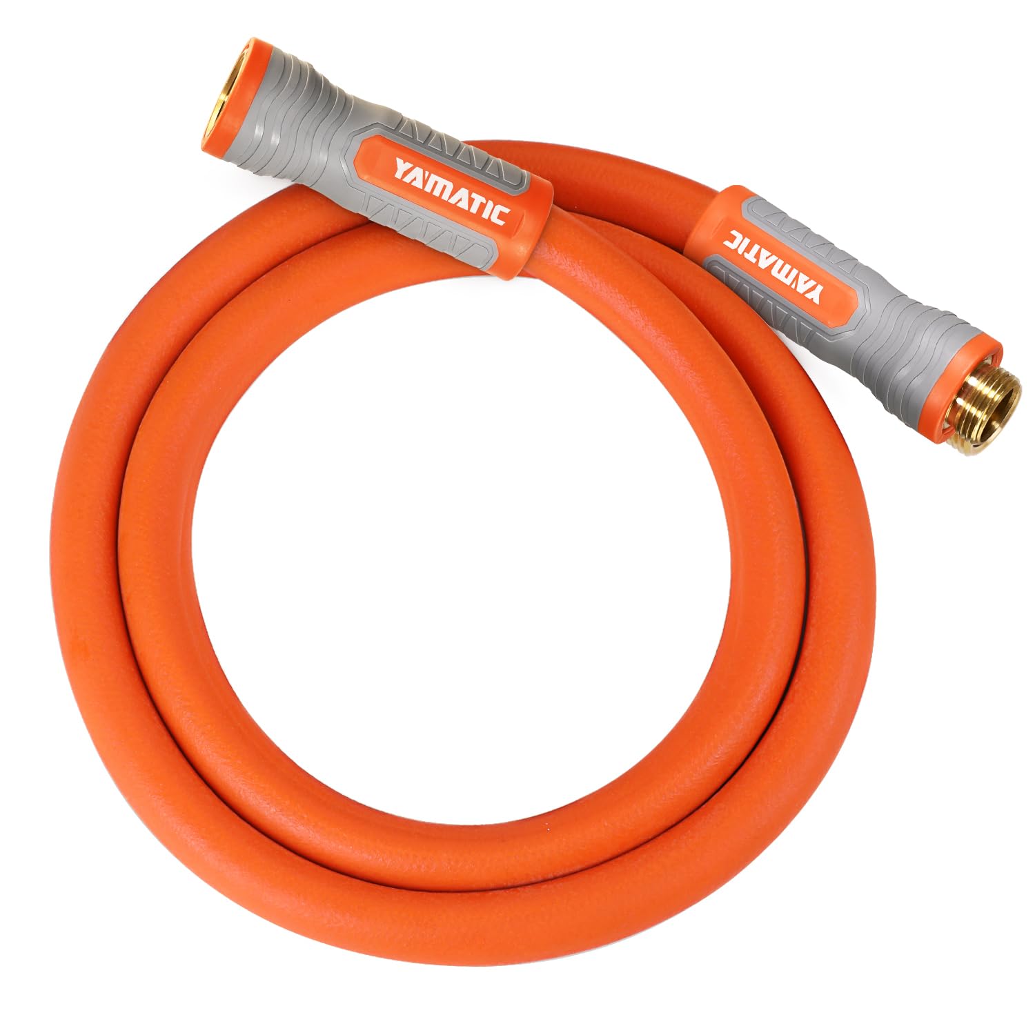 YAMATIC Flexible Garden Hose 5/8"x100ft, 360° Swivel Handle, Burs - YAMATIC Official Product View 10