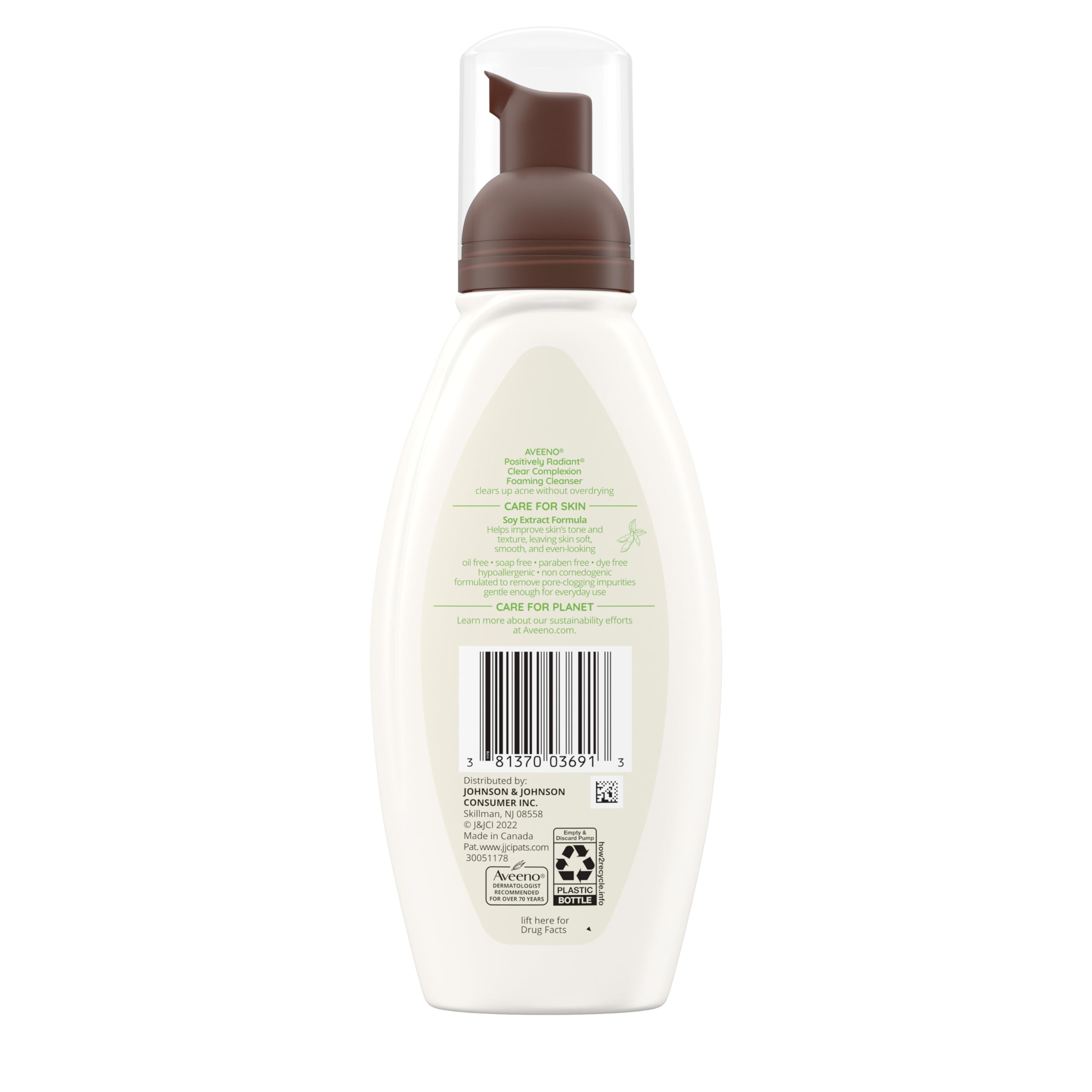 Aveeno Clear Complexion Foaming Oil Free Facial Cleanser - Aveeno Official Imagery - 8
