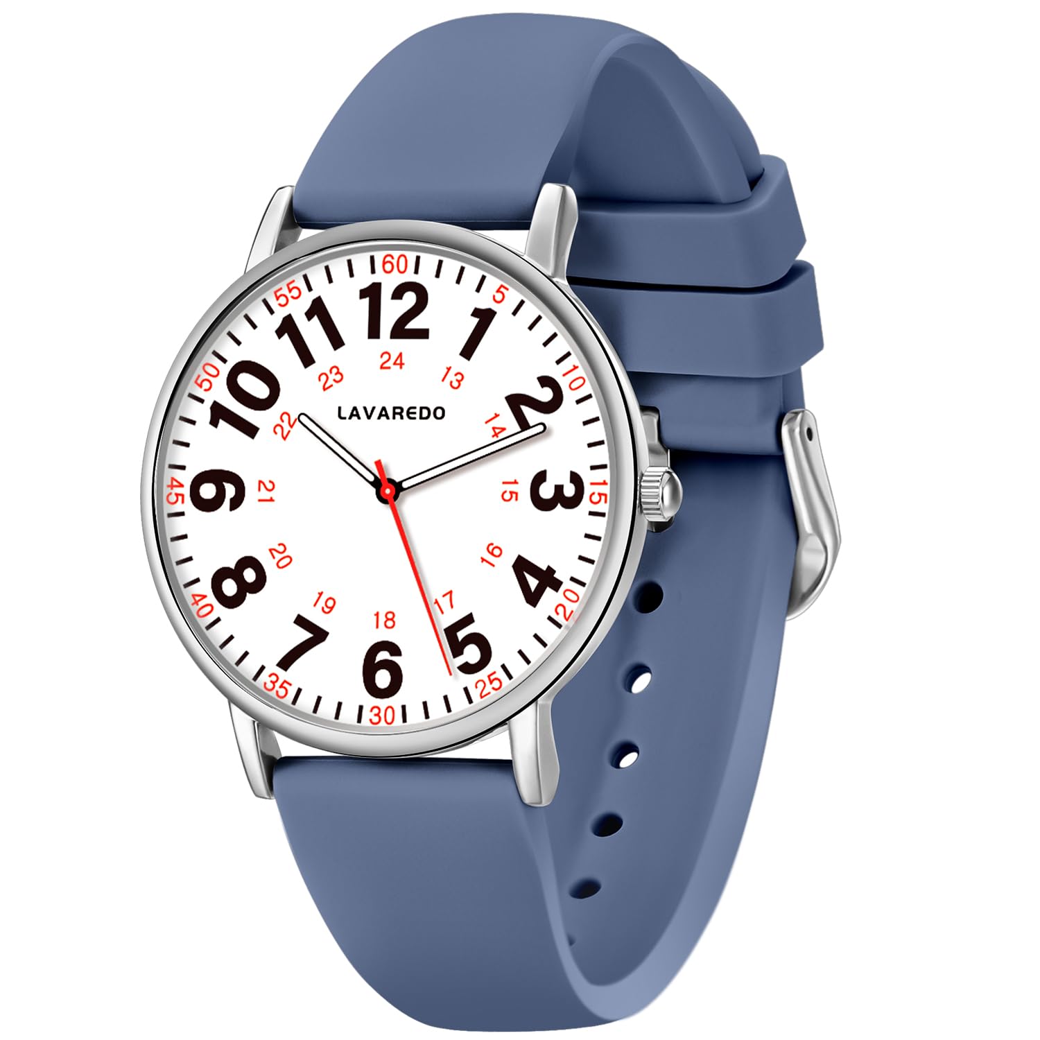 Nurse Watch for Women, Luminous Dial, Japanese Quartz, Waterproof - Product Imagery