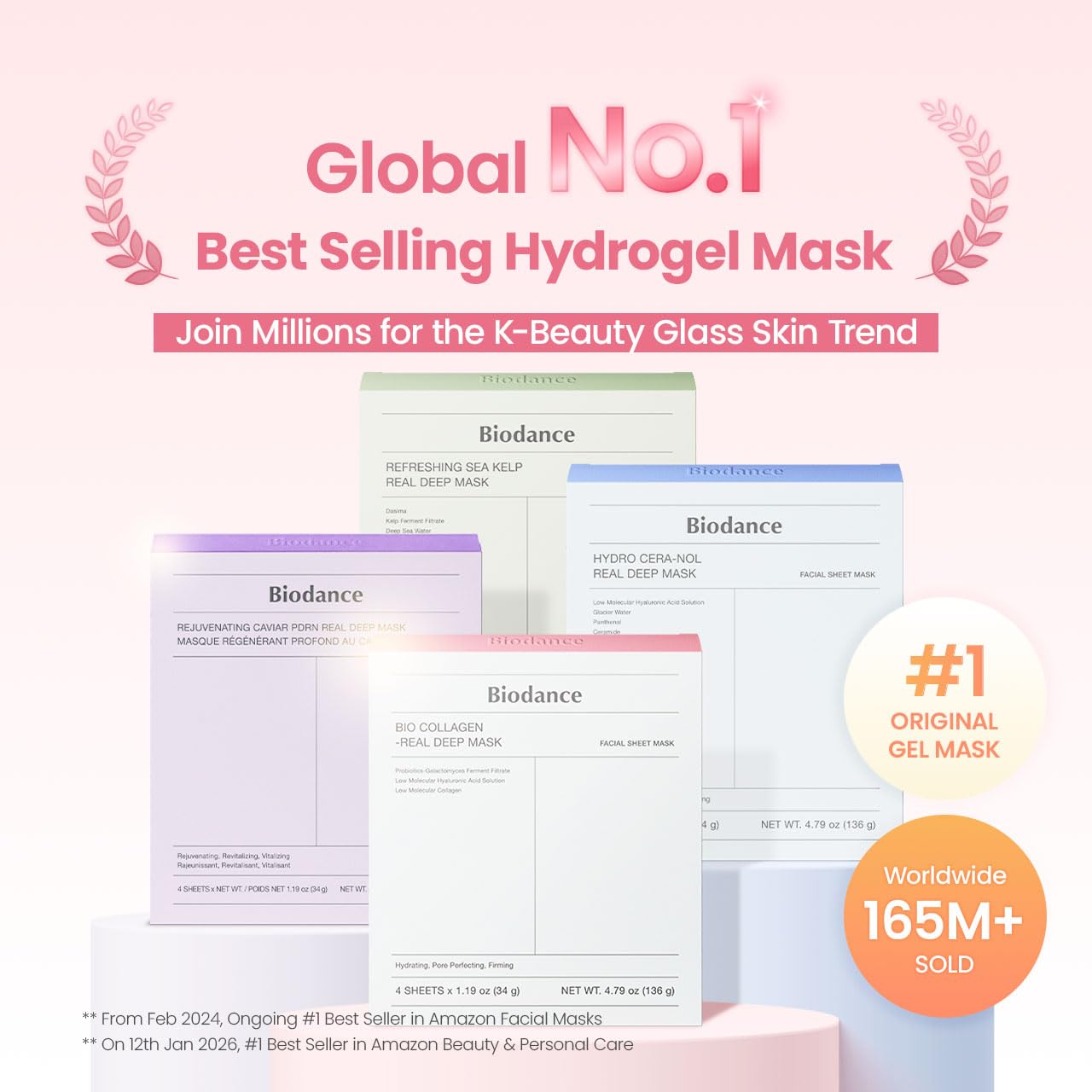 BIODANCE Bio-Collagen Real Deep Mask, Hydrating Overnight Hydr... - BIODANCE Official Product View 3