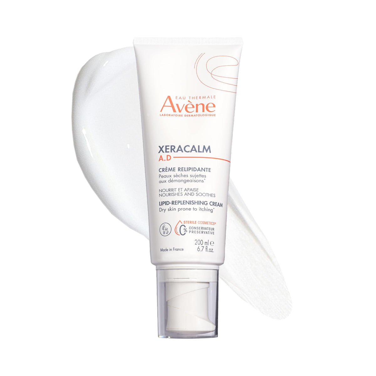 Av ne XeraCalm A D Lipid Replenishing Cream - Eau Thermale Avène Official Imagery - 1