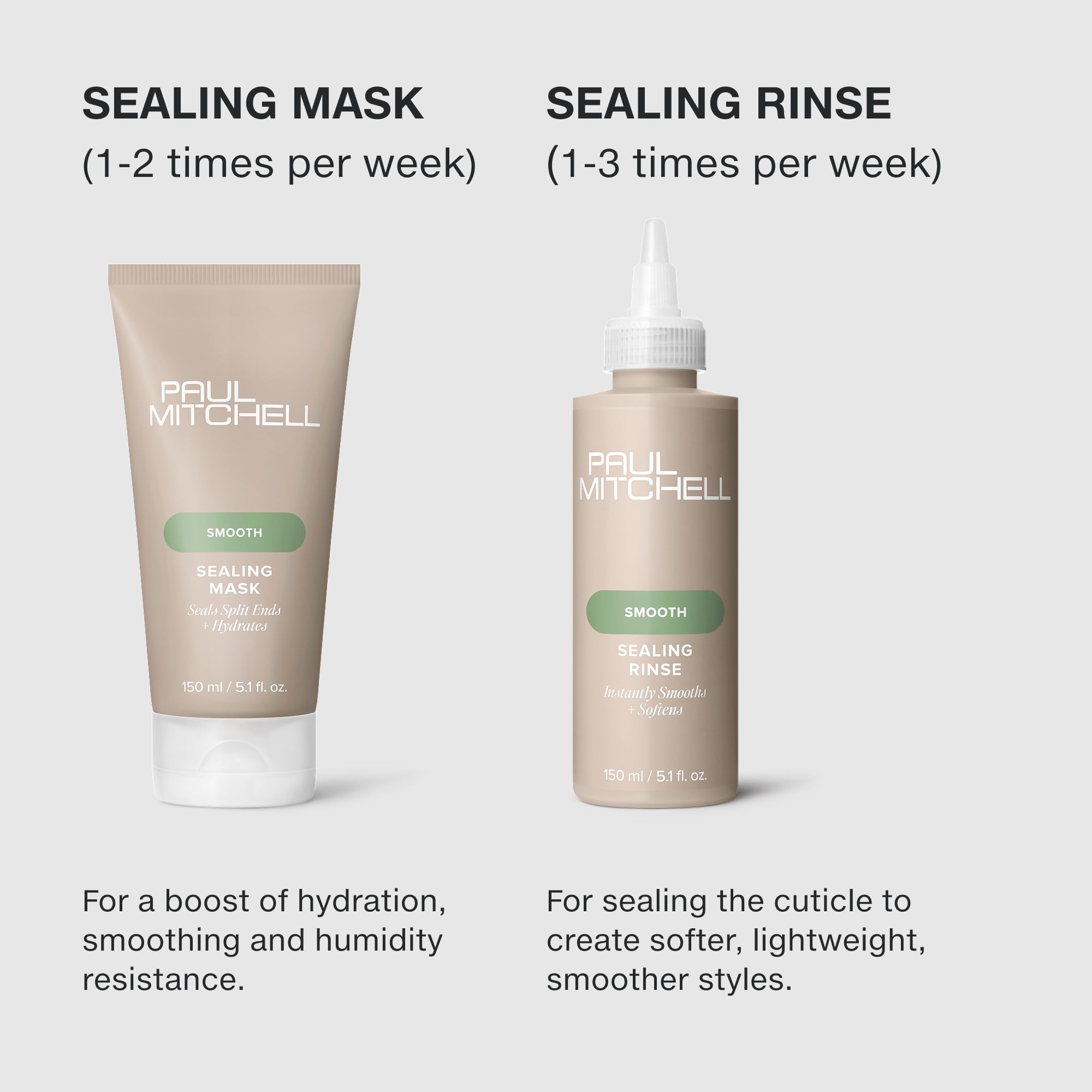 Paul Mitchell Sealing Mask, Seals Split Ends, Hydrates, For All Hair Types, 5.1 fl. oz.