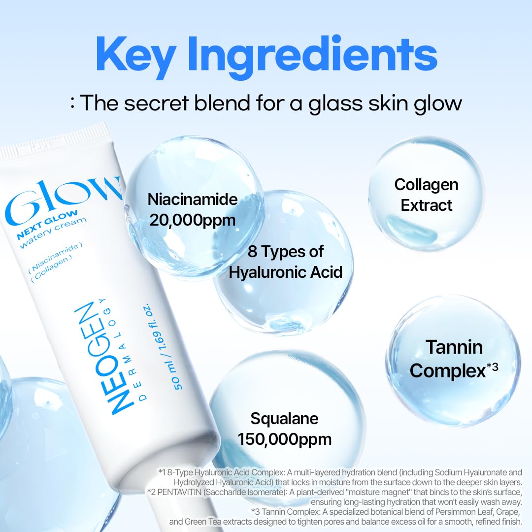 NEOGEN Dermalogy Next Glow Watery Cream 1 69 fl oz - DERMALOGY by NEOGENLAB Official Imagery - 4