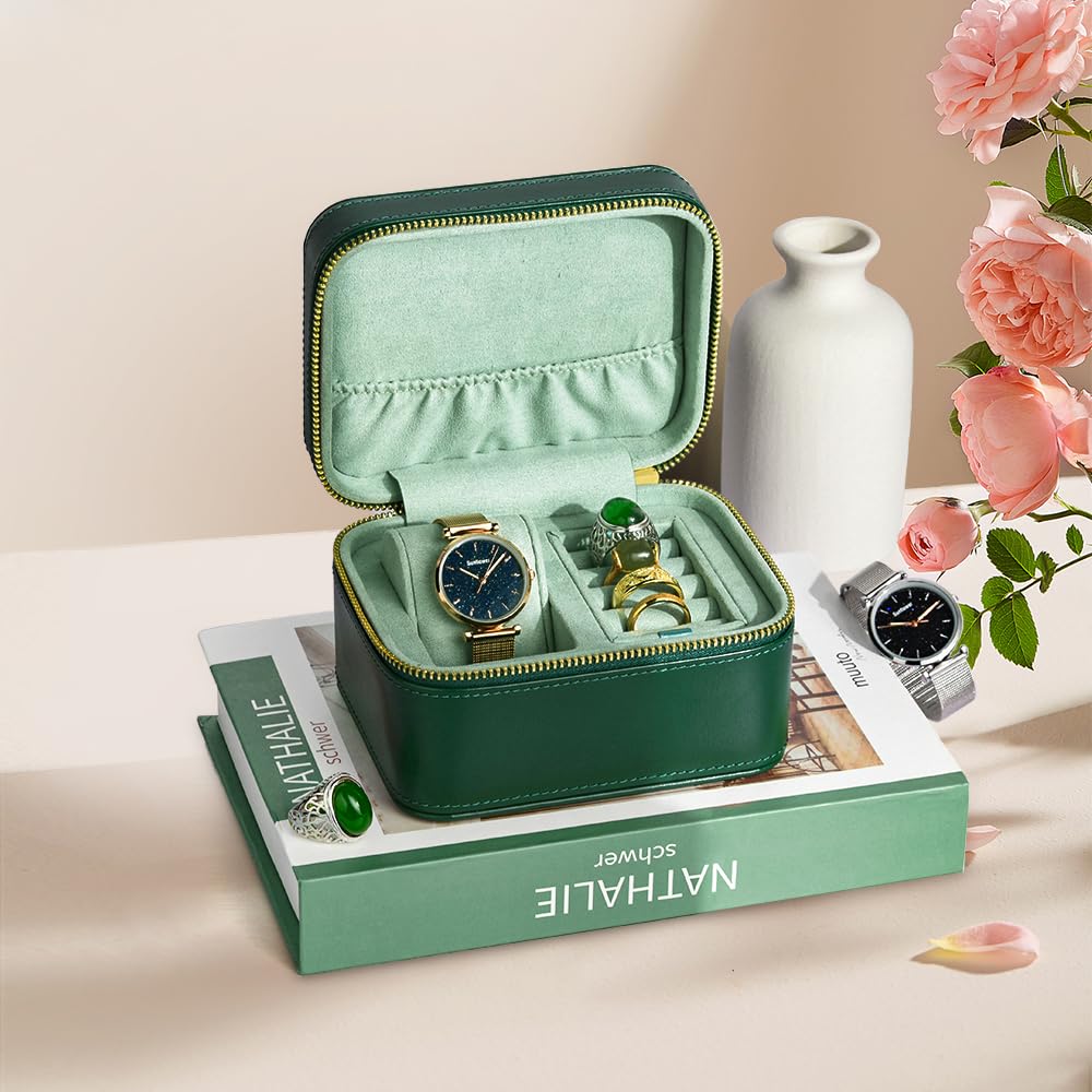TAIMY Watch Jewelry Travel Case for Men and Women 1 Slot - TAIMY Official Imagery - 3