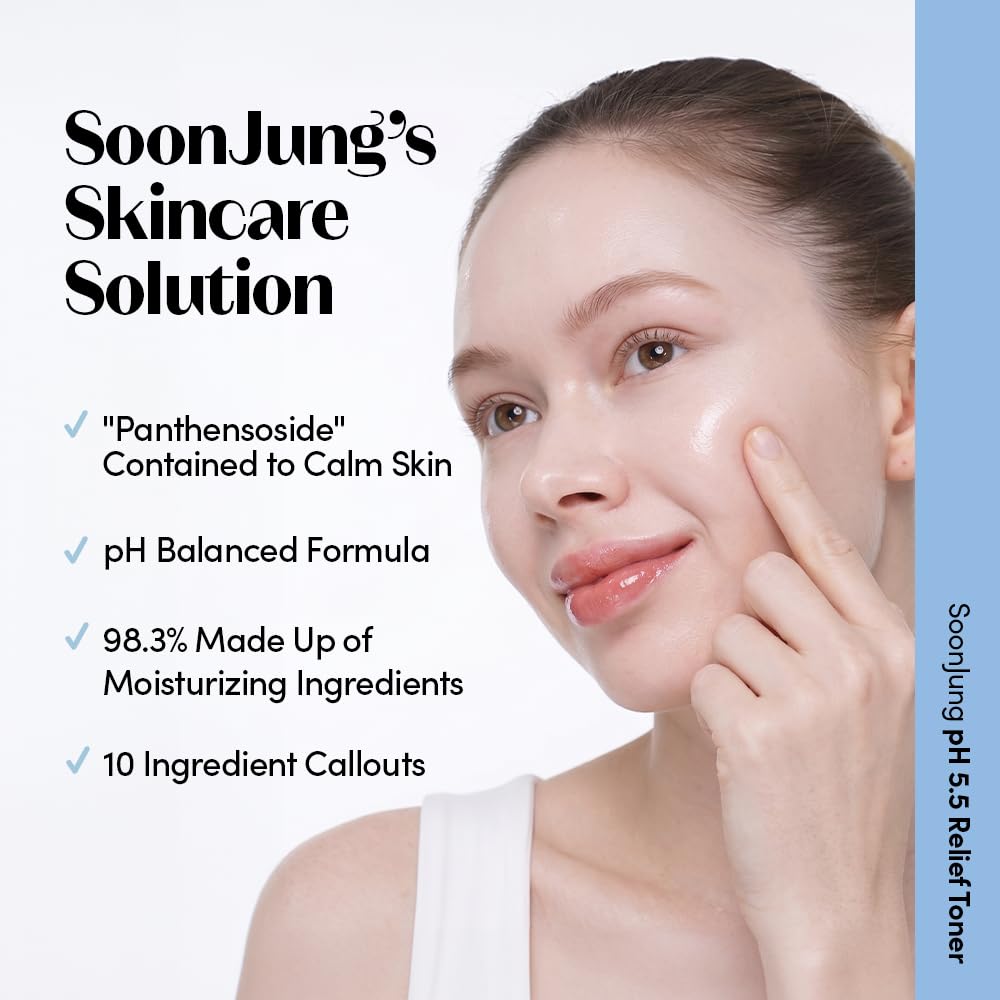 ETUDE SoonJung pH 5.5 Relief Korean Toner for Sensitive Skin, 6.76 fl oz - ETUDE Official Product View 4