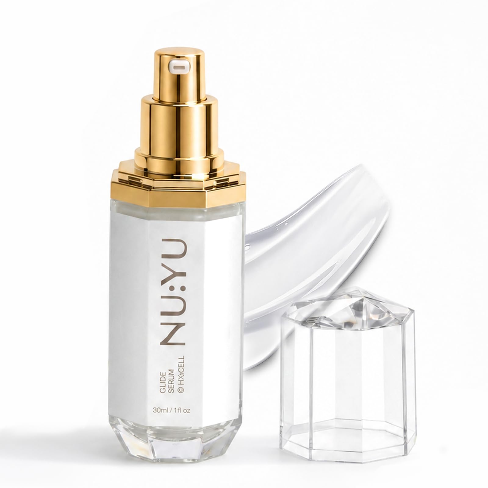 Nu Yu Glide Facial Hair Minimizing Serum, Facial Hair Care for Women, - View 2