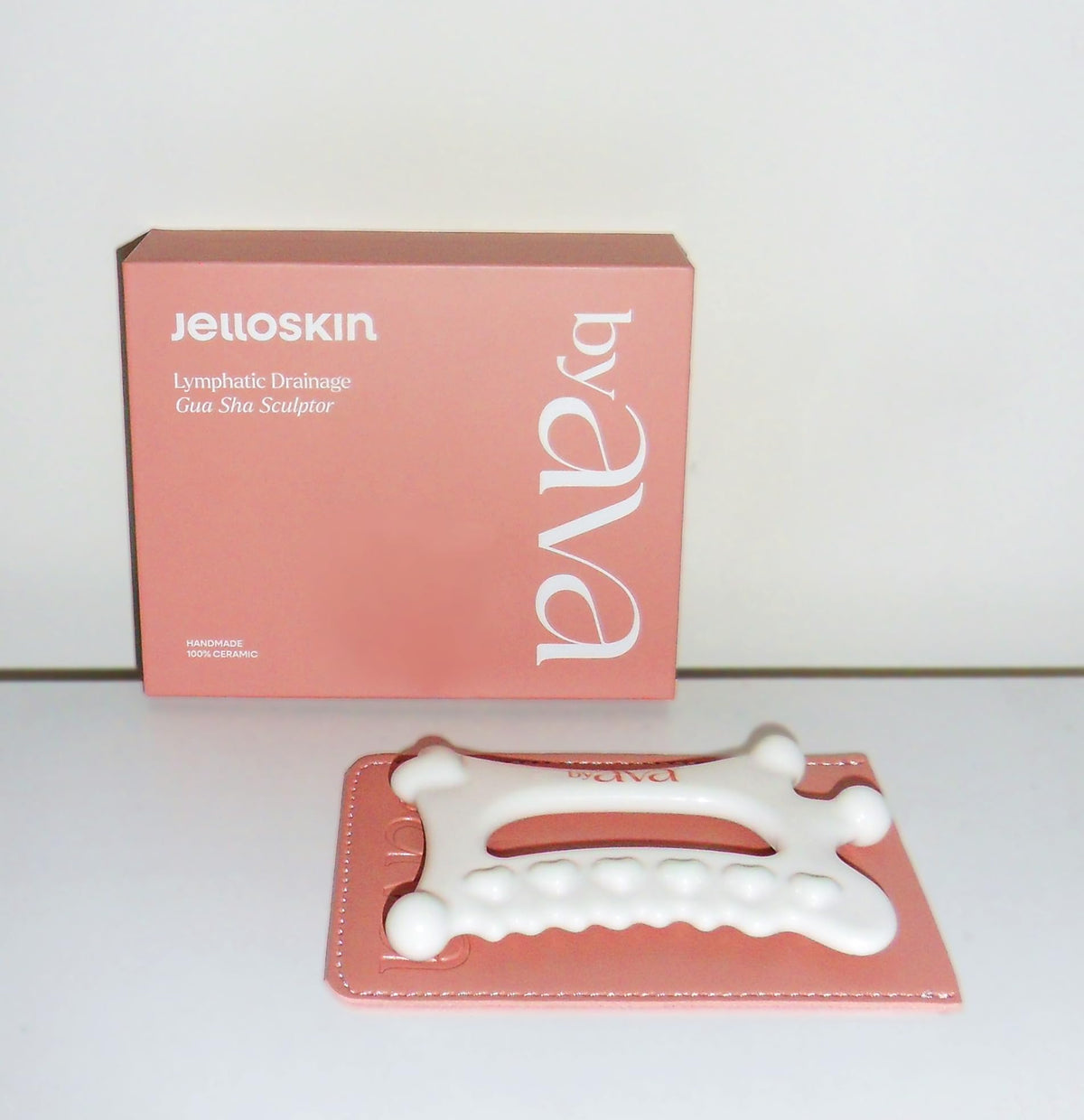 byAVA Ceramic Gua Sha Tool for Face and Body Lymphatic - byAVA Official Imagery - 4