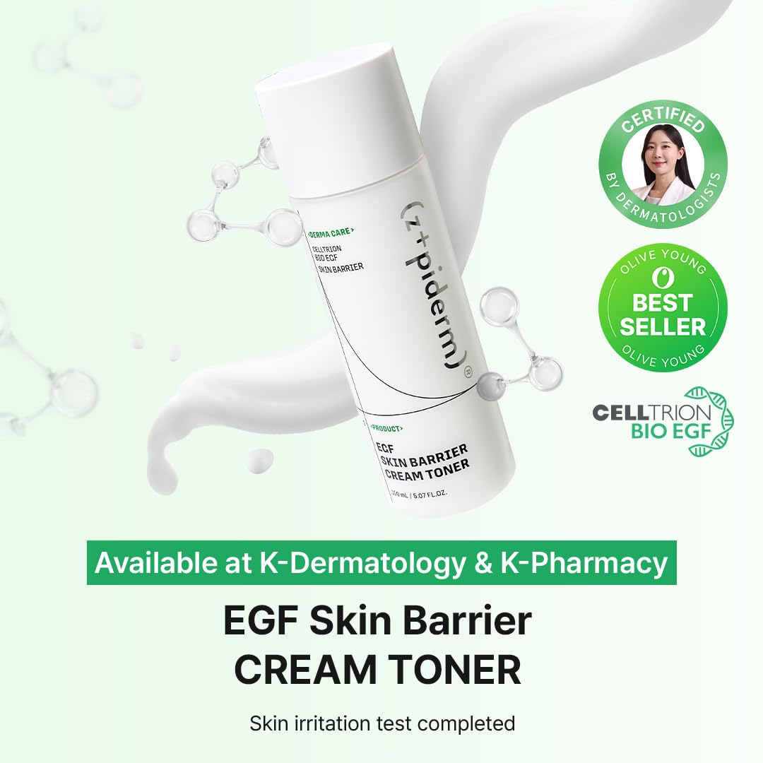 Zipiderm EGF Skin Barrier Cream Toner Korean Milky Toner 5 - Z+piderm Official Imagery - 3