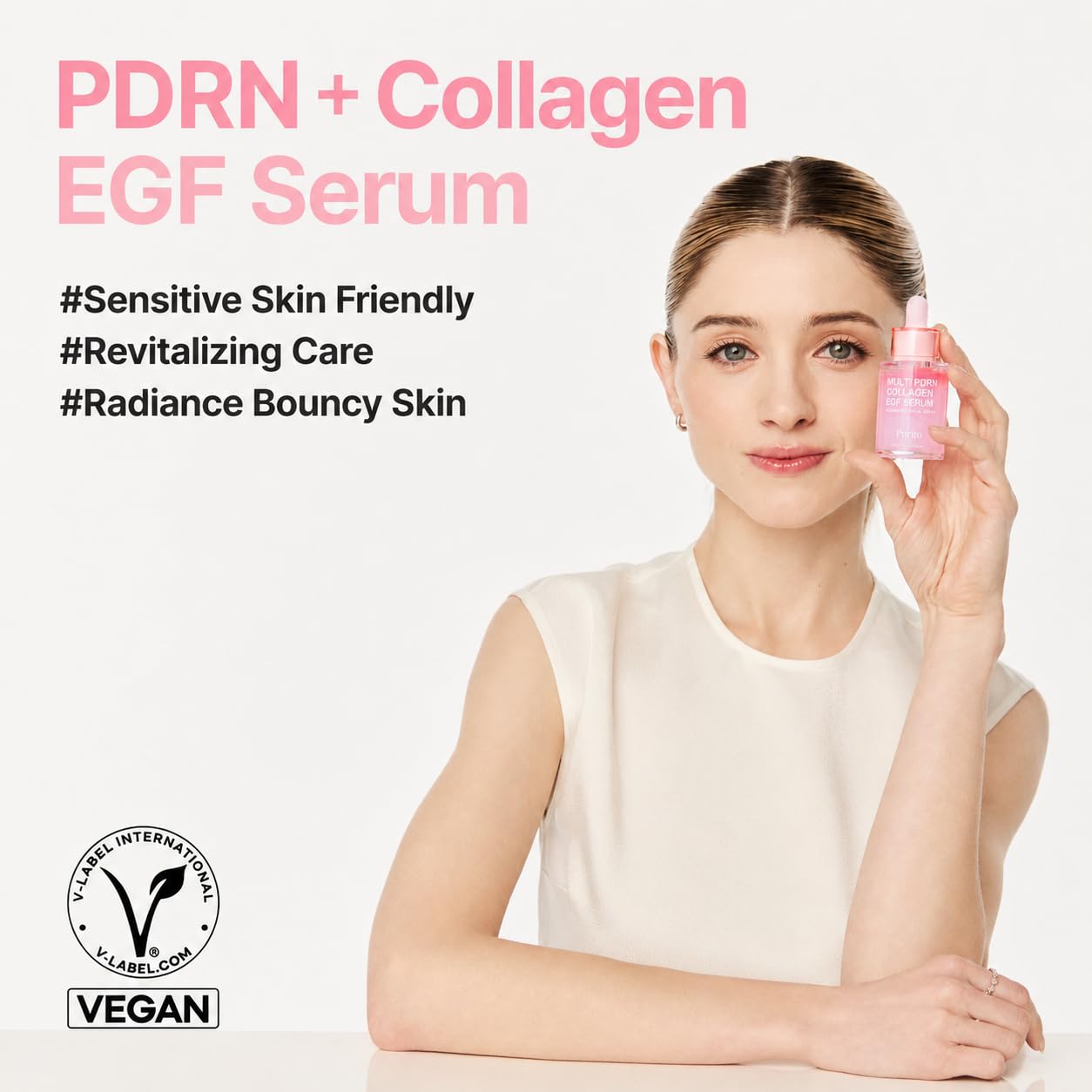PURITO PDRN Collagen EGF Serum for Sensitive Skin 1 01 fl oz - PURITO Official Product Imagery - 3