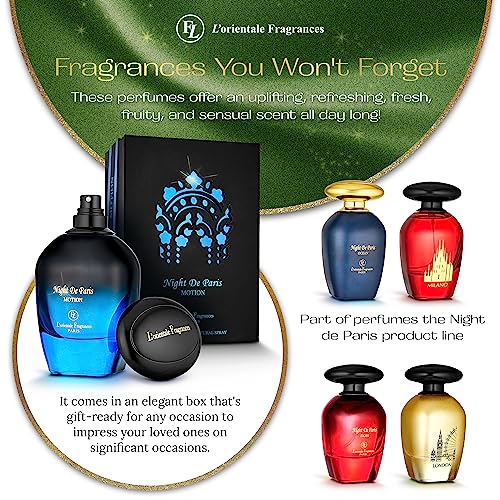 L'ORIENTALE FRAGRANCES Night De Paris in Motion 100ml / 3.3oz - - Product Imagery
