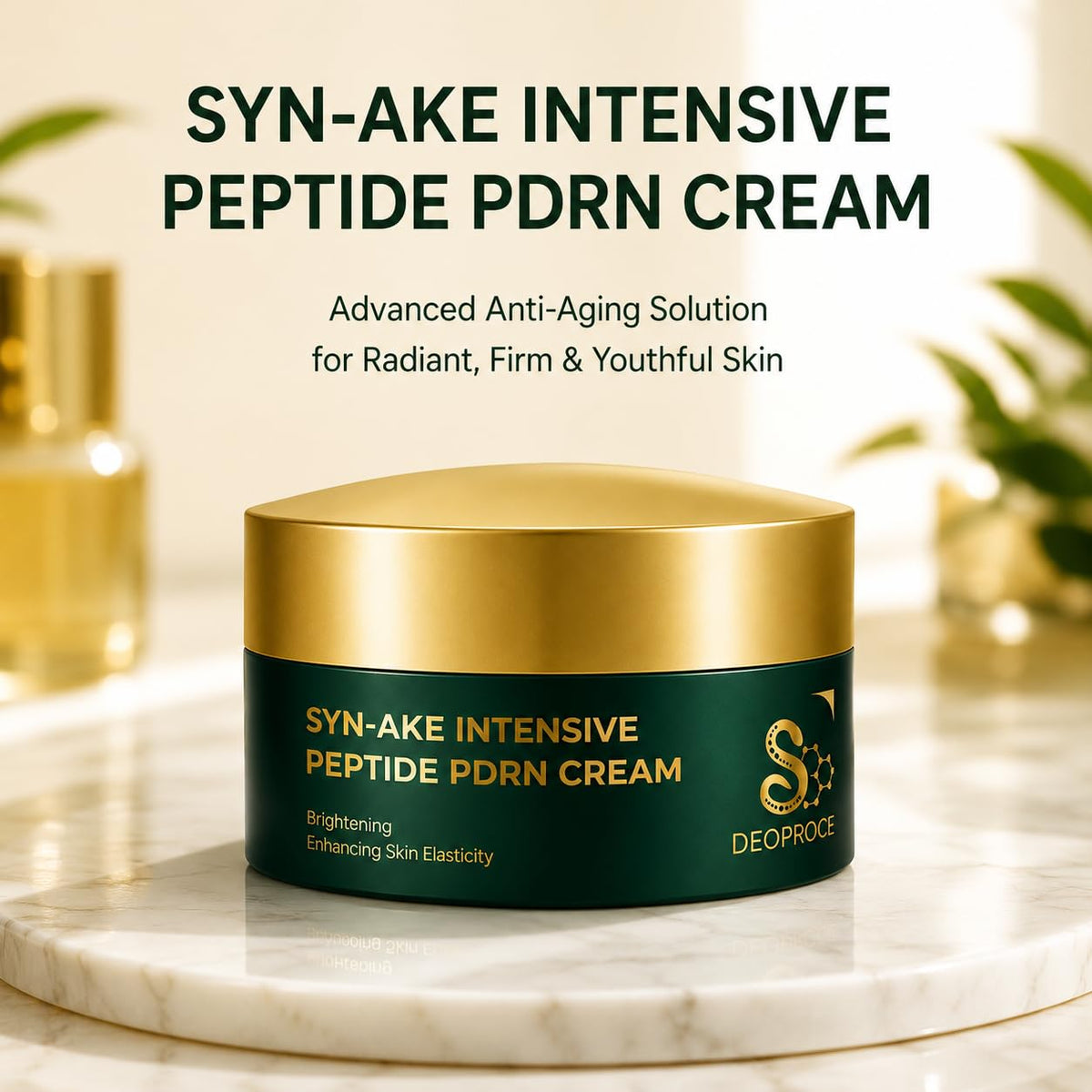 Deoproce Syn Ake Intensive Peptide PDRN Cream 100g - Deoproce Official Imagery - 4