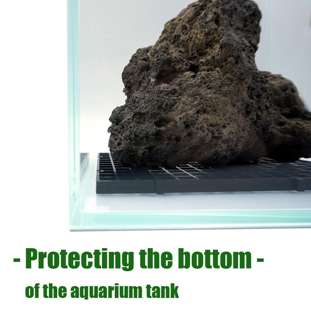 LINLAN 12 Pieces 11 8x11 8in Aquarium Grid Plastic Fish Tank - LINLAN Official Imagery - 6