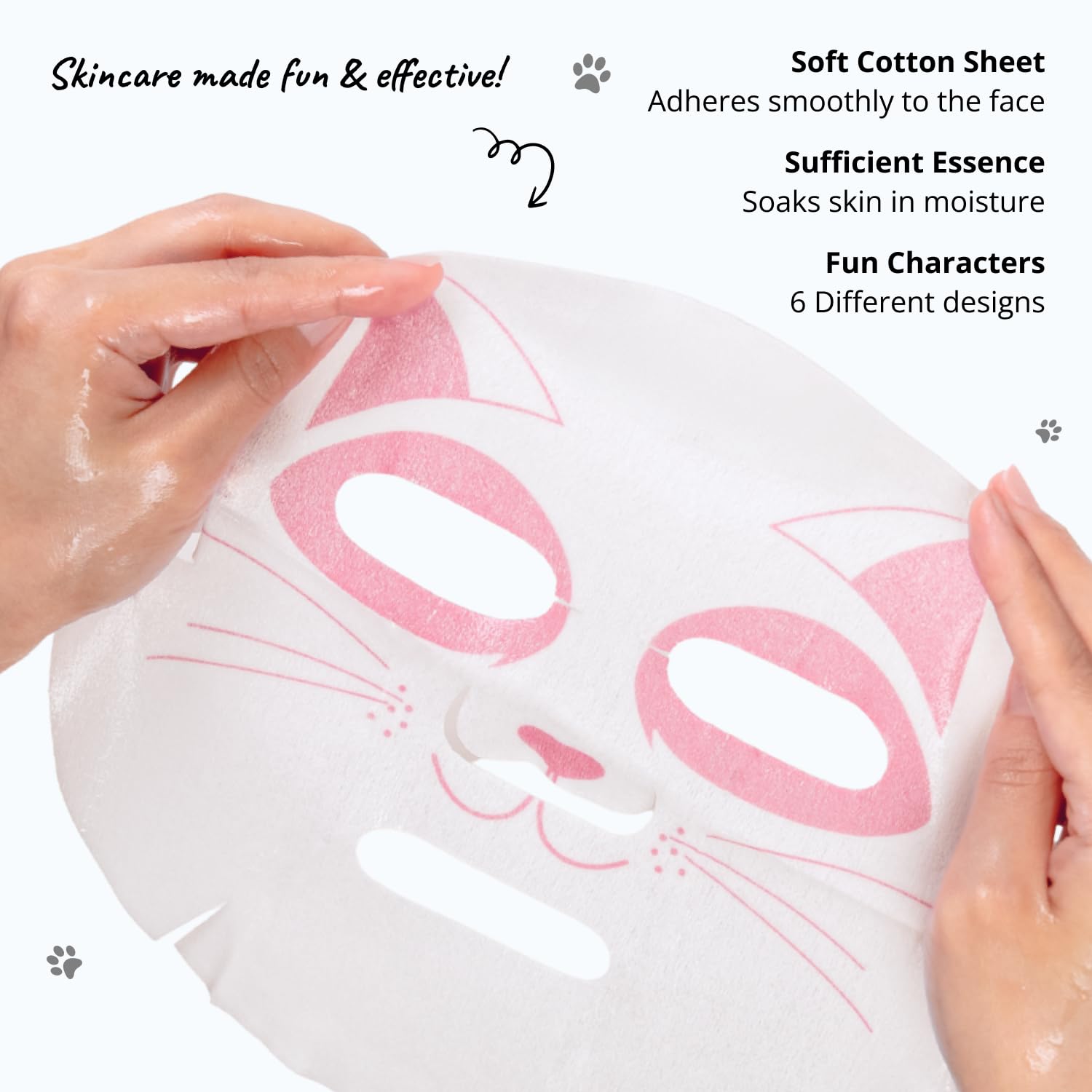 Epielle Character Face Mask Wave Wild 6 Pack Fun Effective - Epielle Official Product Imagery - 5