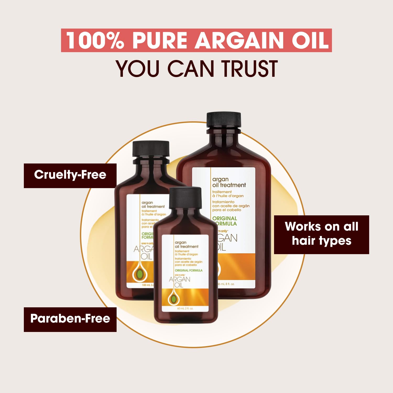 One n Only Argan Oil Hair Treatment Moisture Frizz Control - One 'N Only Official Imagery - 7