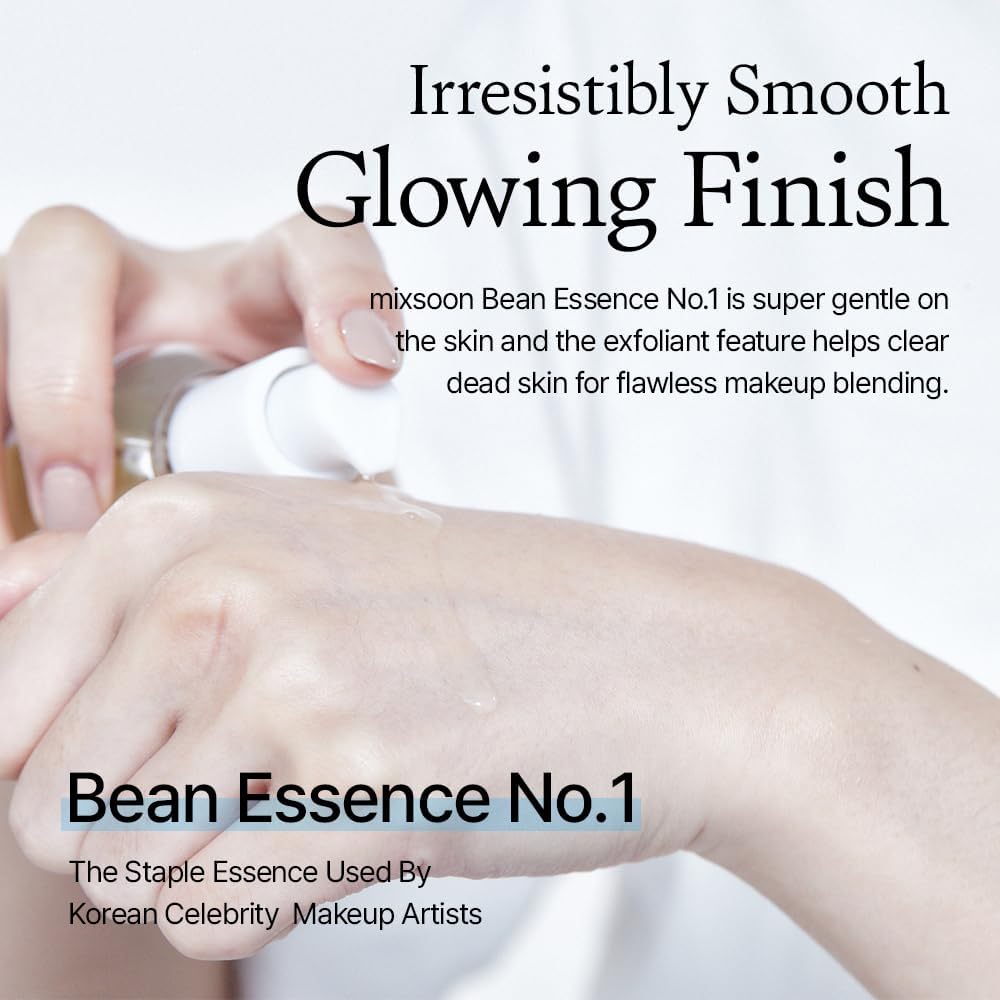 mixsoon Bean Essence , Gentle AHA Exfoliating Essence for Glass Skin Glow, - mixsoon Official Product View 3