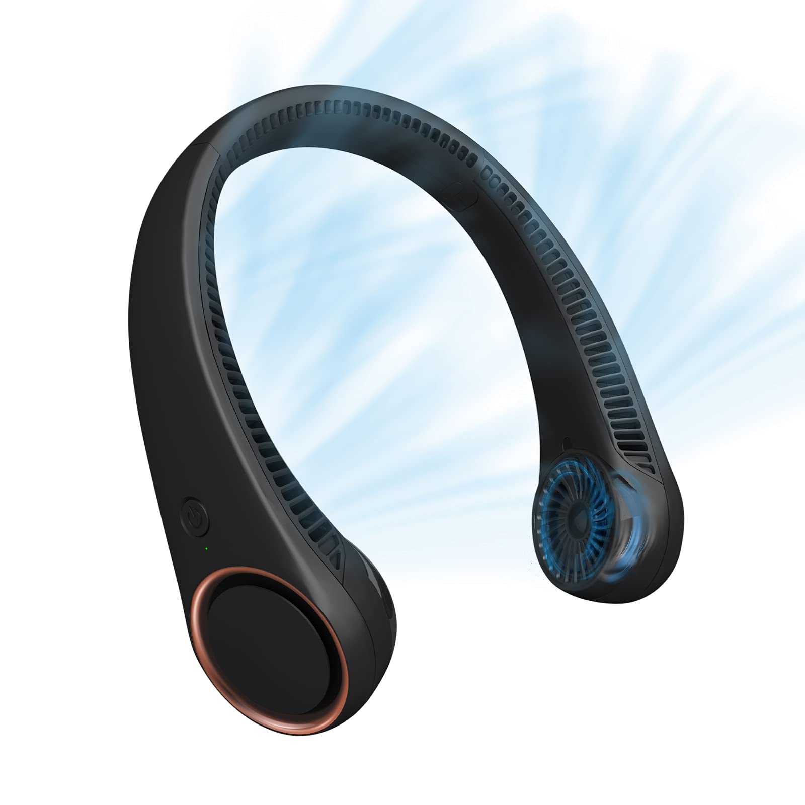 CIVPOWER Neck Fan: Portable Personal Neck Cooling Rechargeable - Product Imagery