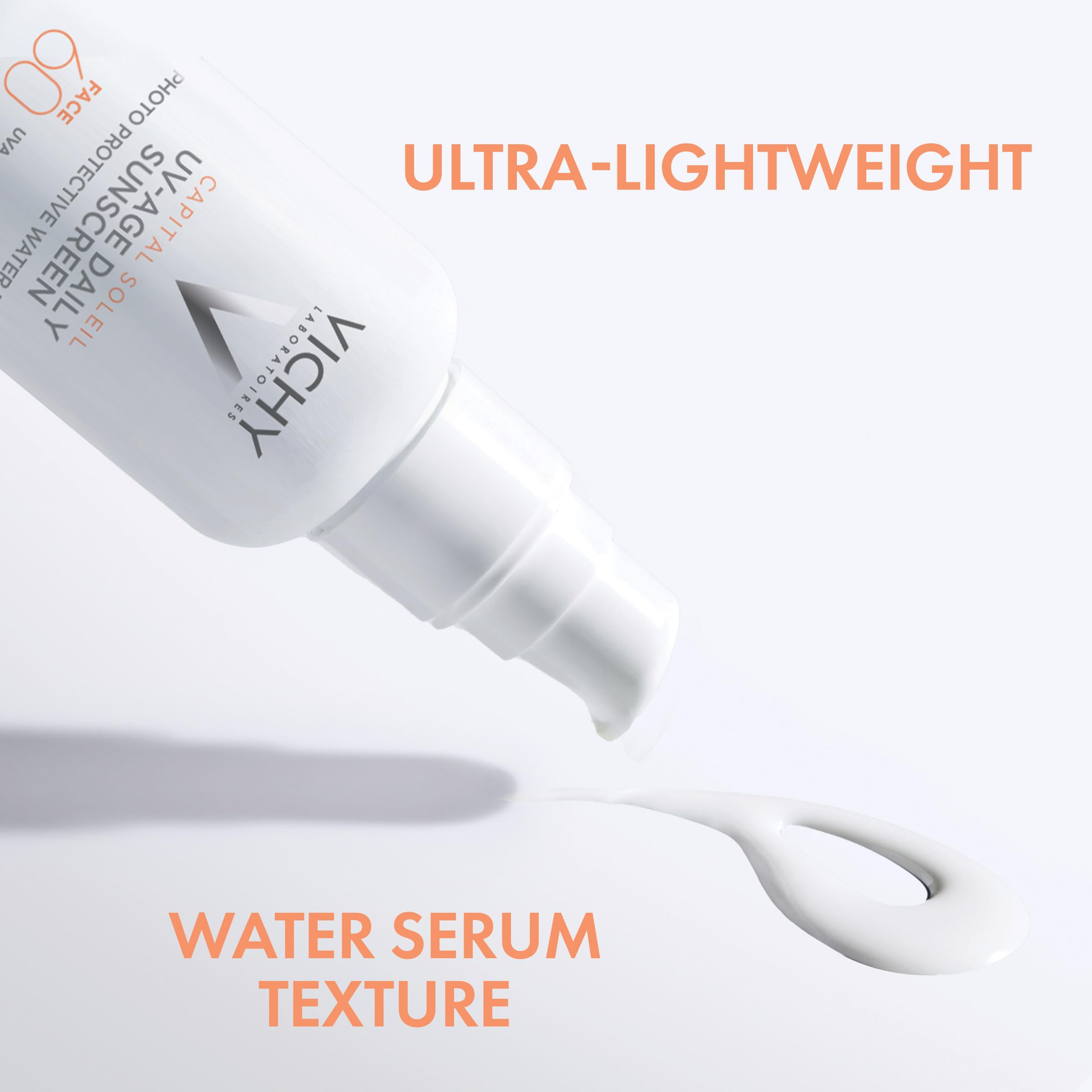 Vichy Capital Soleil UV Age Daily SPF 60 Sunscreen for Face - Premium Selection Official Imagery - 8