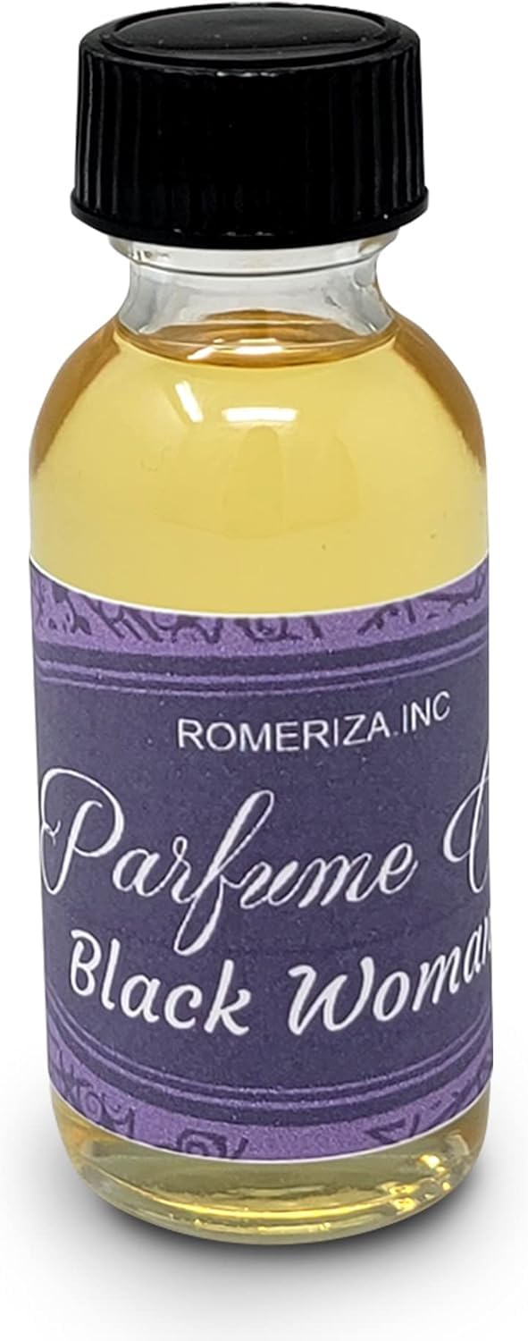 1 Fl Oz Black Women Fragrance Body Oil Perfume-Scented Fragrance - Product Imagery