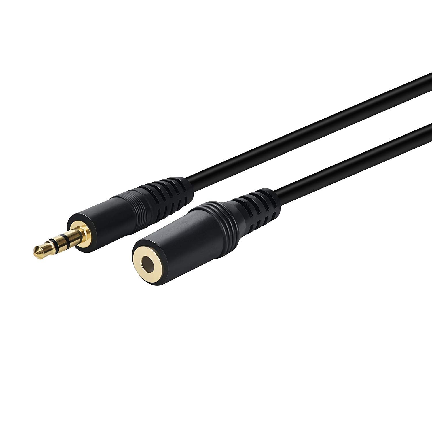 PASOW 3.5mm Stereo Male to Female Extension Audio Cable Cord by PASOW - Angle View 2