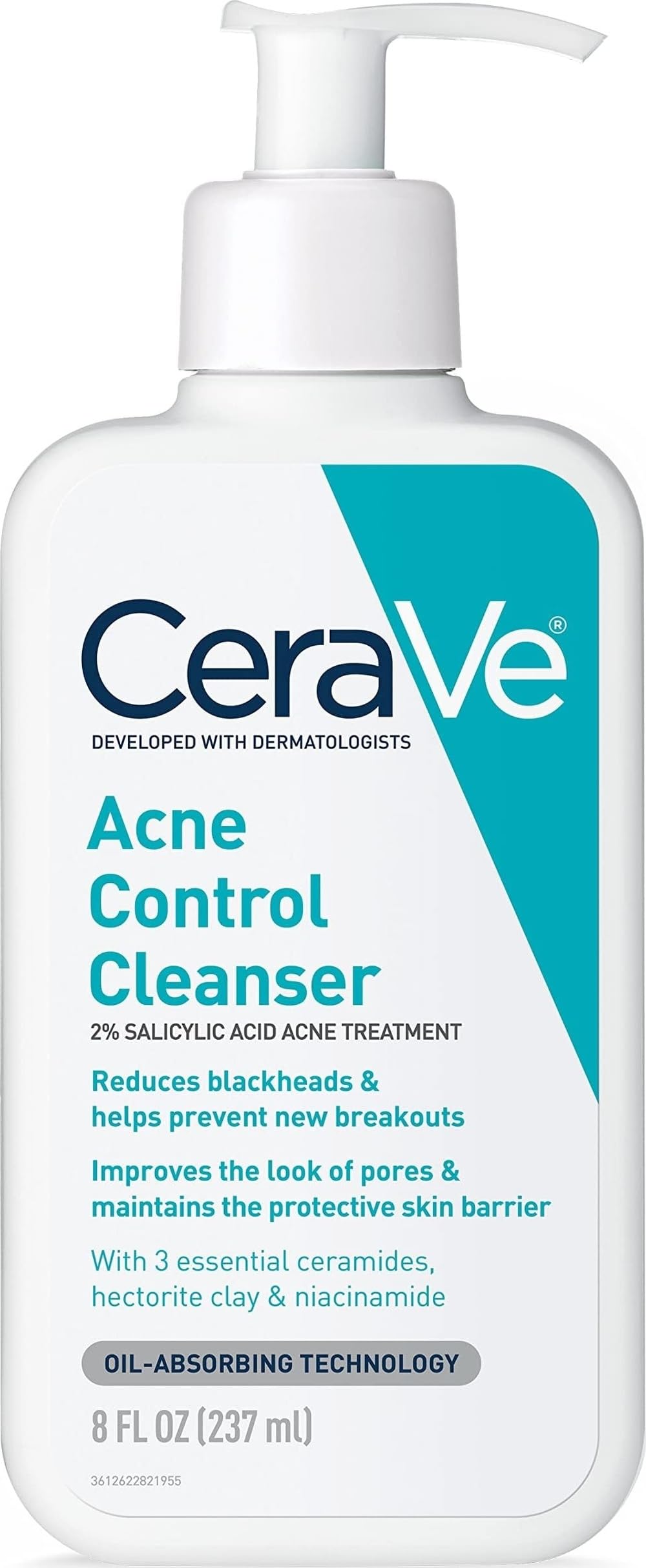 CeraVe Acne Control Cleanser, Face Wash with 2% Salicylic Acid - CeraVe Official Product View 10