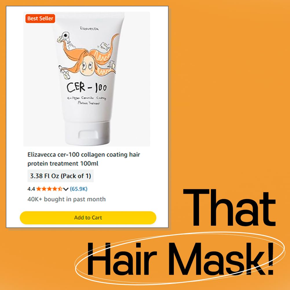 Elizavecca cer-100 collagen coating hair protein treatment 100ml - Elizavecca Official Product View 6