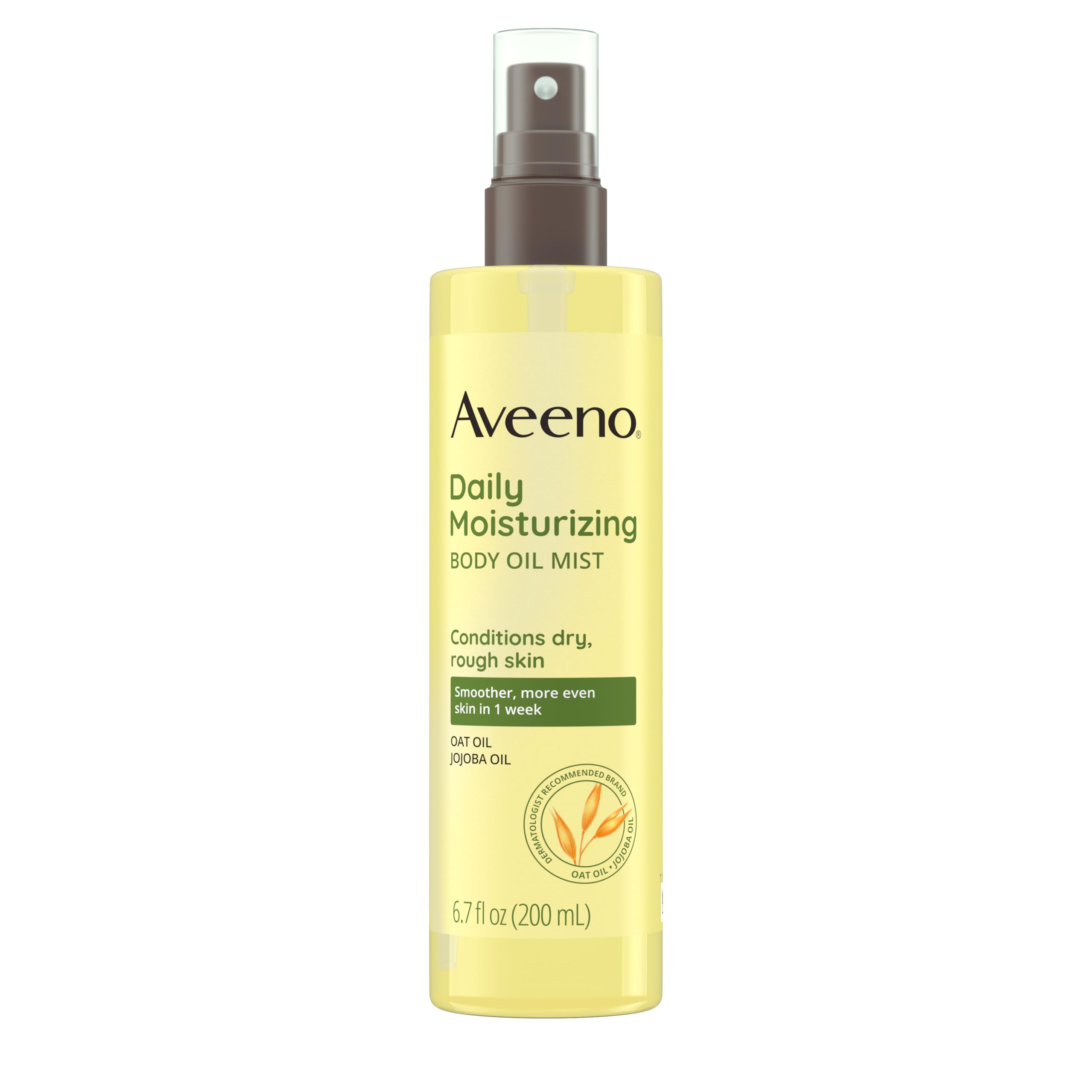 Aveeno Daily Moisturizing Body Oil Mist with Oat Oil and Jojoba - Product Imagery